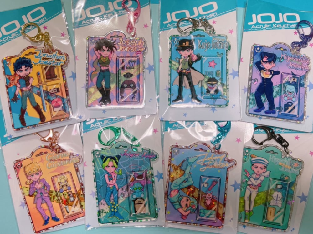 Joestar Doll Acrylic Keychain