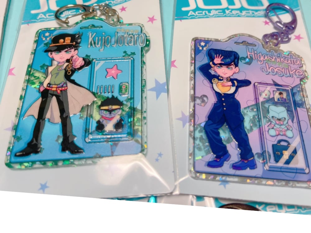 Joestar Doll Acrylic Keychain