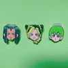 Stone Ocean Trio Enamel Pins