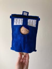 TARDIS doll, from doctor who