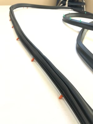 Image of For Honda CRX 1988 Only (USDM) or 88-92 JDM Door Weatherstriping