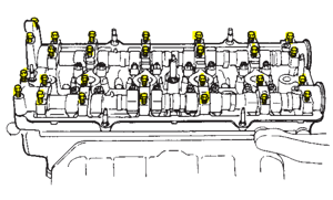 Image of For Honda B18A B18B B20B B20Z Head Cam Cap Cover Bolt Hardware Set