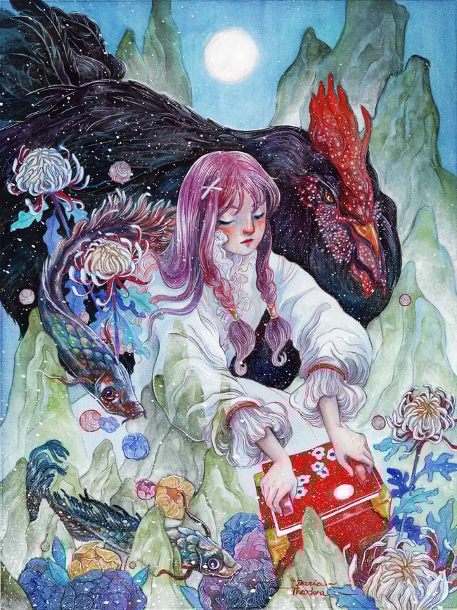 "Sealing A Broken Heart" Open Edition Print