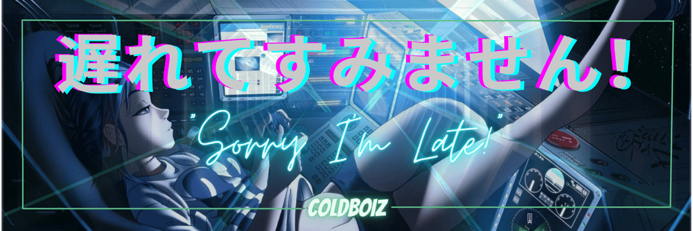 Image of Coldboiz Sorry I'm Late Slap