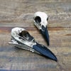 Mini Raven Skull Hair Clip Barrette Clip Gothic Headpiece - Resin Skull Hair Accessory