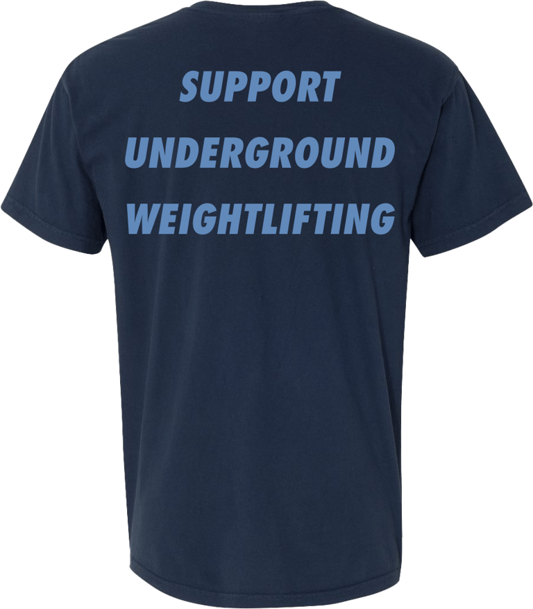 Support Underground Weightlifting T-Shirt Image 2