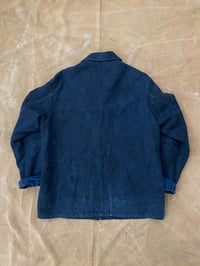 Image 3 of 45R (45rpm) INDIGO LINEN DUCK CANVAS 908 COVERALL