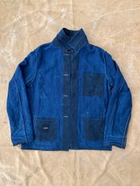 Image 4 of 45R (45rpm) INDIGO LINEN DUCK CANVAS 908 COVERALL