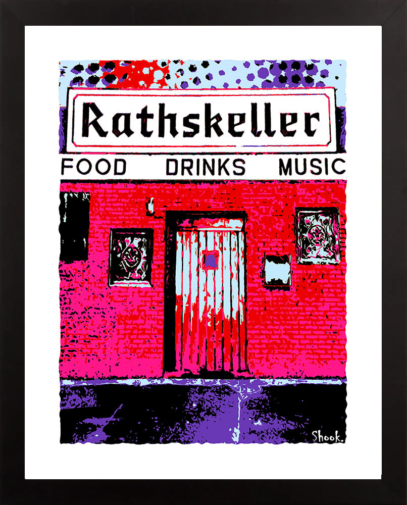 The Rathskeller Boston 2022 Colors Giclée Art Print (Multi-size options)