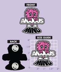 Image 3 of Anxious Mind Enamel Pin