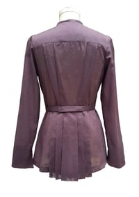 Image 2 of Ife jacket in eggplant