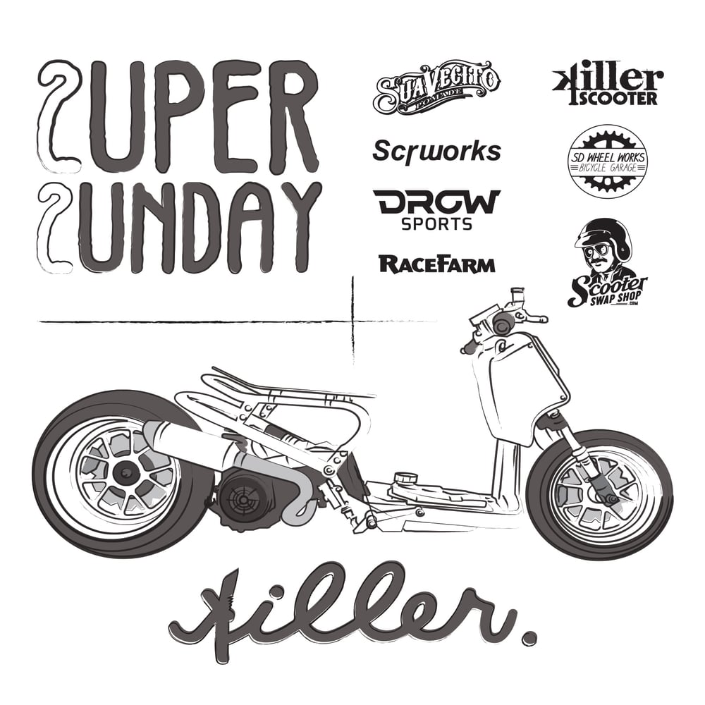 Image of Official 2022 Killer Super Sunday Event Tee (WILL CALL ONLY)