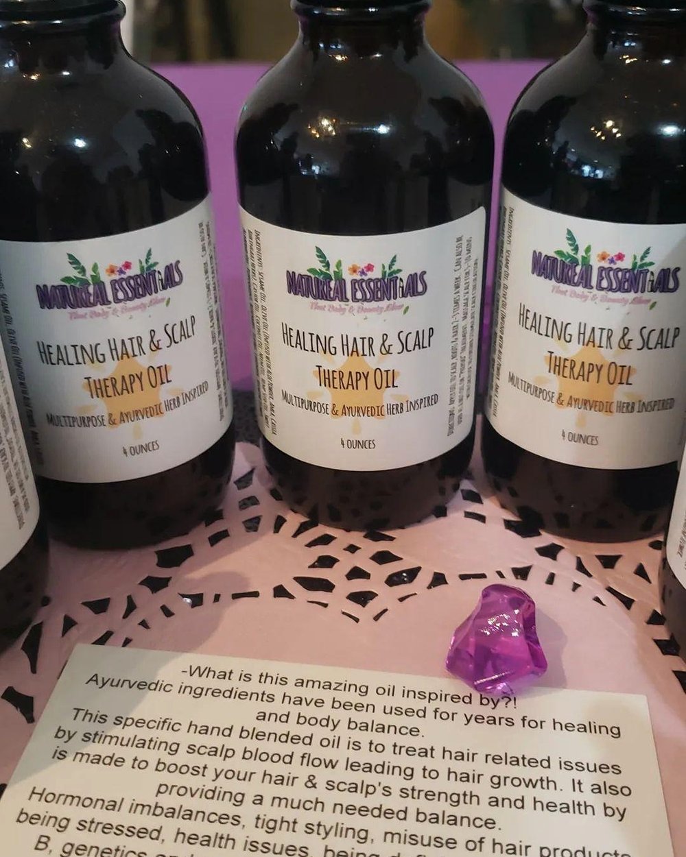 Image of Healing Hair & Scalp Therapy Oil