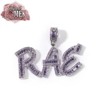 Image 2 of Pink & Purple  Baguette  Letters