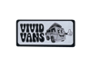 VIVID VAN BUMPER STICKER