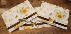 Image of Sunflowers and Butterflies- **Ukrainian Refugee Fundraiser**