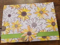Image 1 of Drawn Sunflowers- **Ukrainian Refugee Fundraiser**