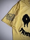 TRICH SMILEY SHIRT (BUTTER YELLOW OR BLACK)