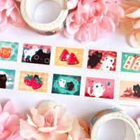 Image 1 of picnic kitty washi tape