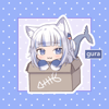 [Pre-Order] Gura cat shark in a box charm