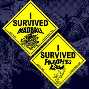 Image of SURVIVED THE PARK SHOW 2021 Sticker Pack