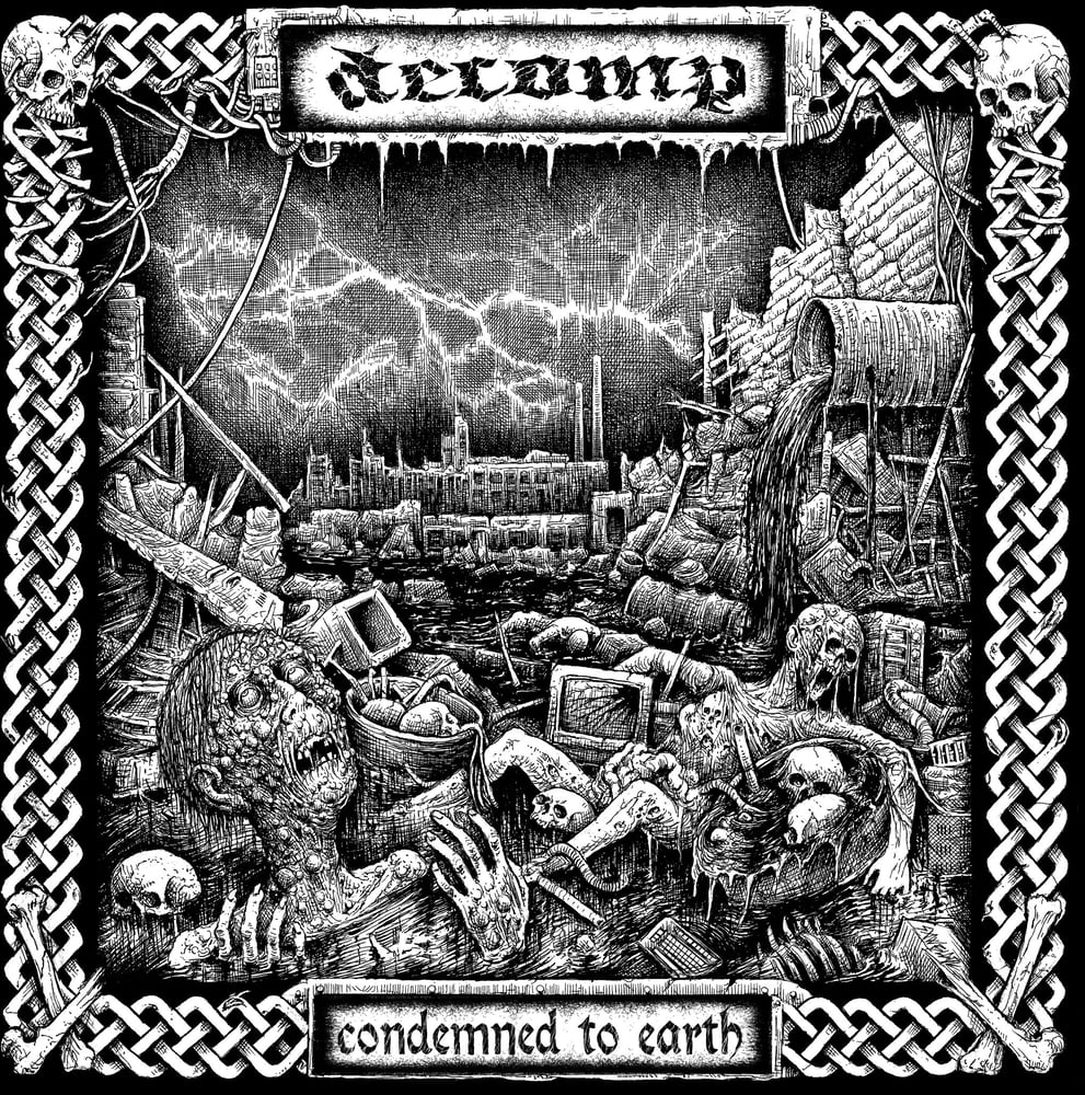 Image of DECOMP "Condemned to earth" LP