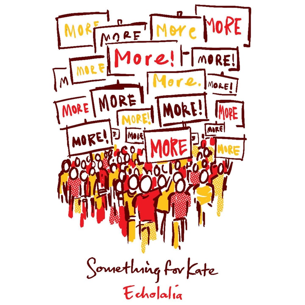 Image of Something for Kate 'More' tea towel - limited edition