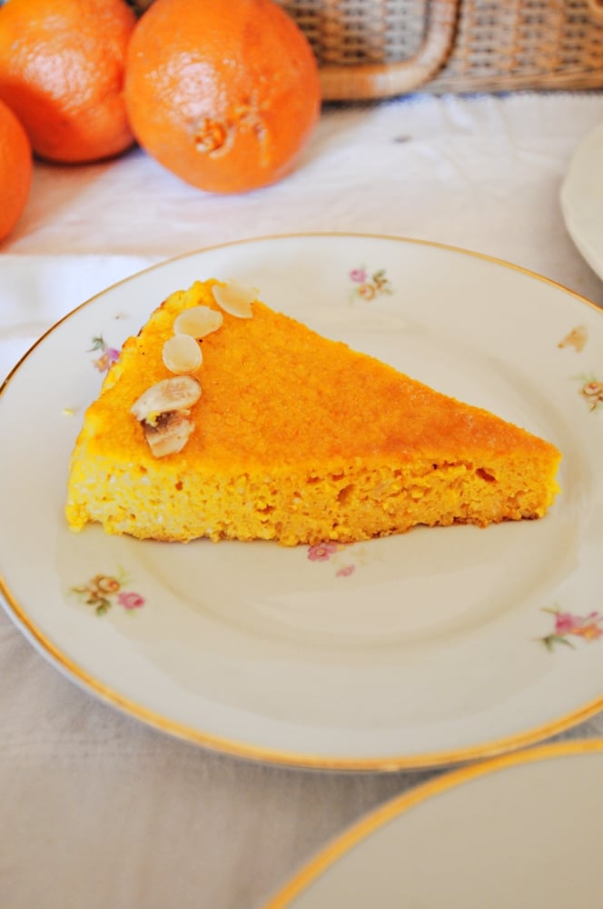 Image of PASTEL DE NARANJA Y ALMENDRAS (SIN GLUTEN)