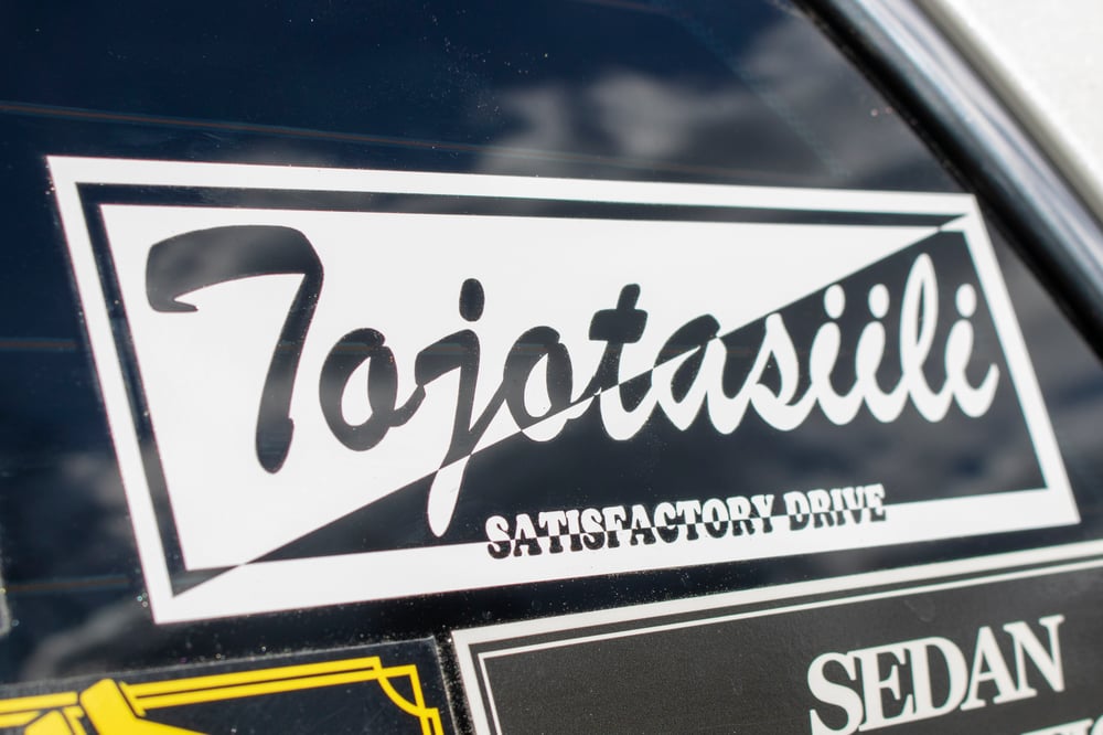 Image of tojotasiili die cut slap