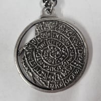Image 4 of Witcher Pendant Pewter Metal Necklace Geralt of Rivia Wolf Medallion