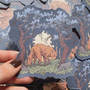 Into the forest - vinyl sticker