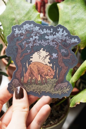 Into the forest - vinyl sticker