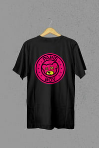 Camiseta Logo Paris Boy Rosa