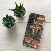 Image 18 of Dark Cottagecore Goth Inspired Vibrant Mushroom Tough case for Samsung®