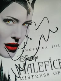 Image 2 of Maleficent Leslie Manville Signed 10x8