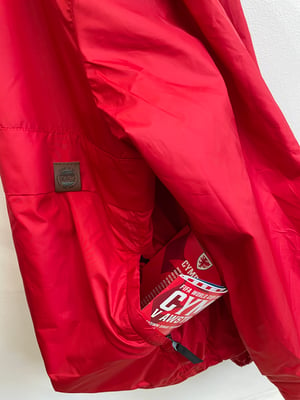 Image of The SO58 Unisex ‘Over the Head Jacket’ in Red 