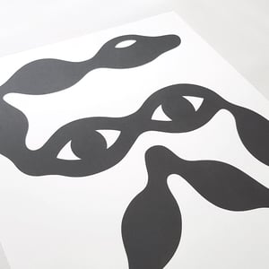 Image of Riso print 30 x 42 cm ‘Yeux de Serpent’