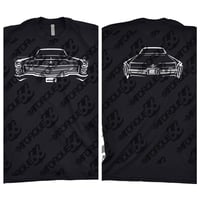 Image 1 of 1966 Cadillac Front and Back Shirt