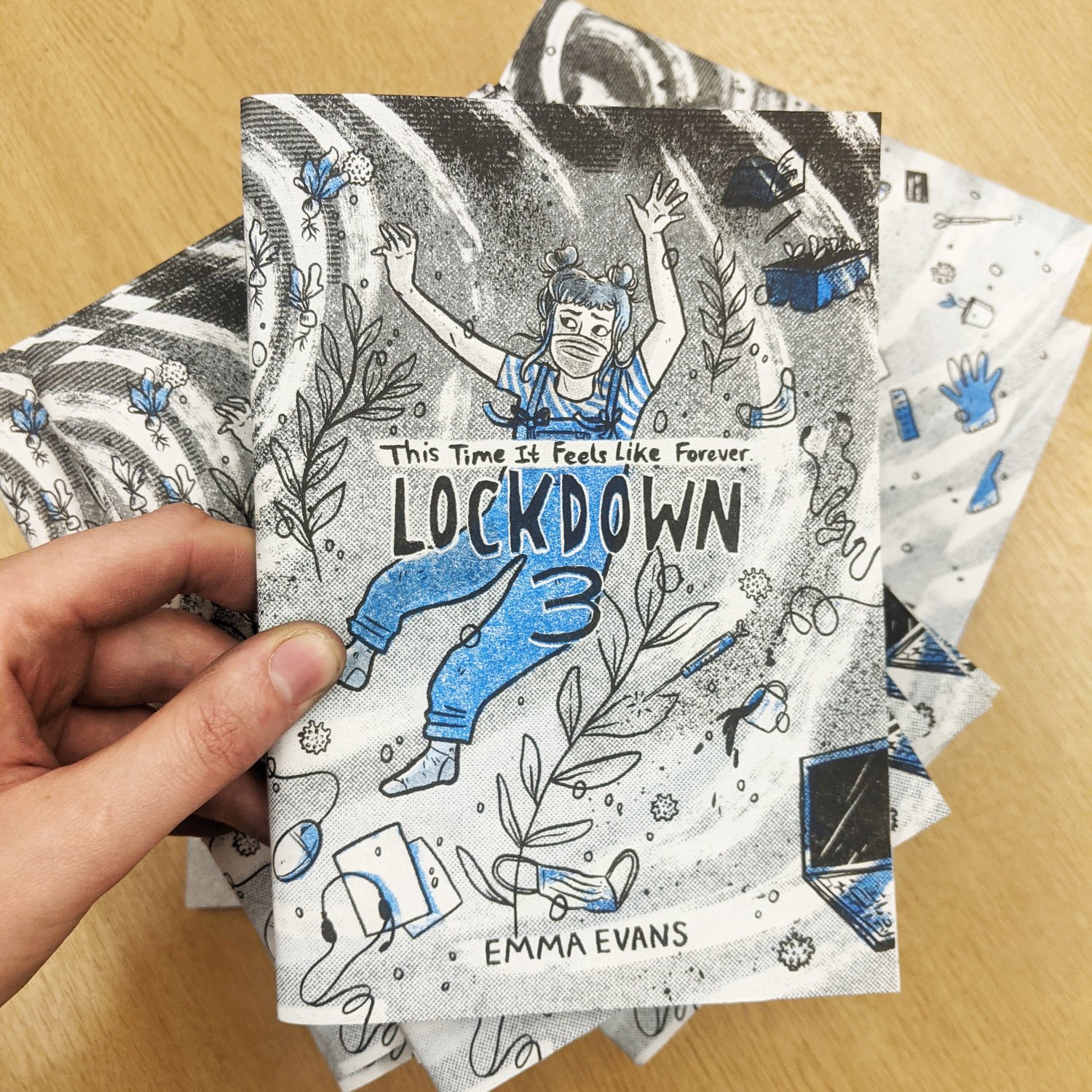 Lockdown 3- This Time It Feels Like Forever Riso Zine