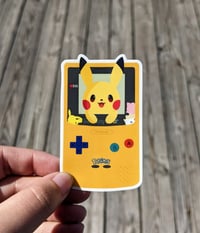 Gameboy Pika Sticker
