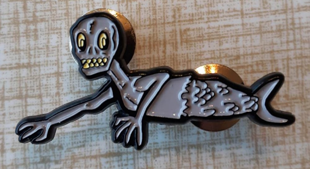 FIJI MERMAID 1.5" Enamel Pin