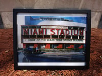 Image 2 of Miami Stadium Pro Mounted Print (11x14)