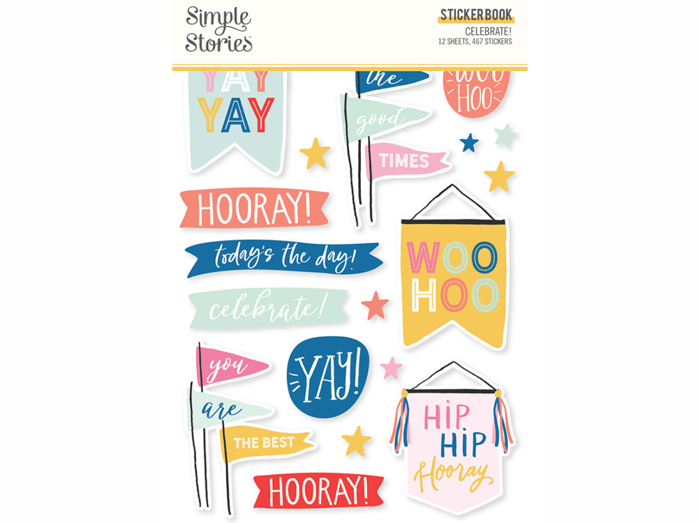 Image of Simple Stories | Celebrate Sticker Book