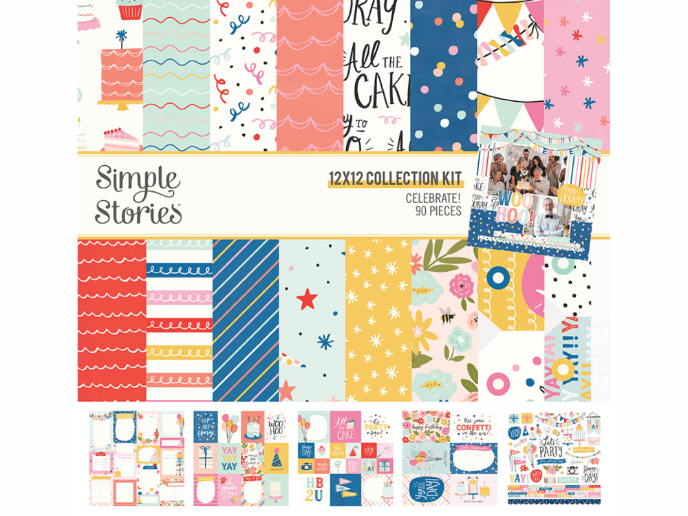 Oh, Happy Day Digital Designer Cardstock – Simple Stories