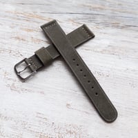 Image 3 of Dark Green Pigskin - Simple Stitch