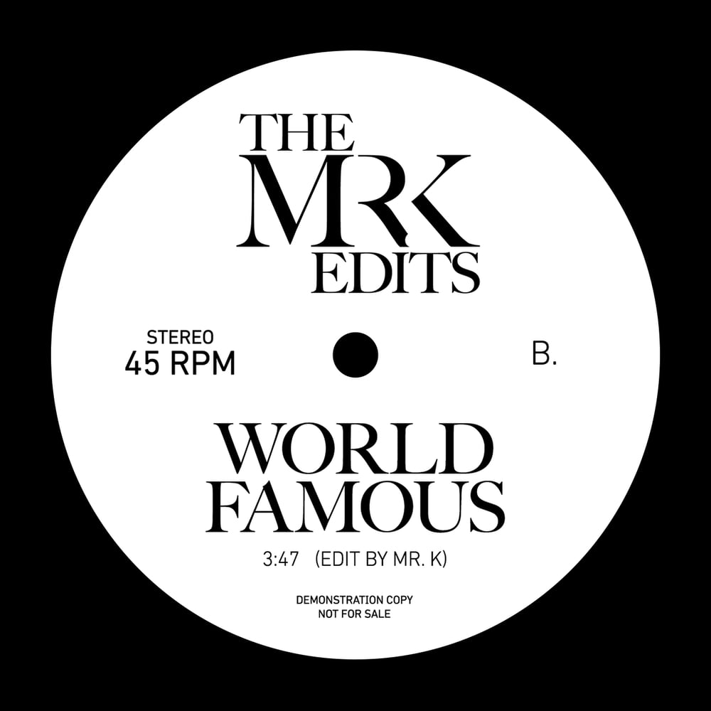 [7"] Action b/w World Famous — MXMRK2048