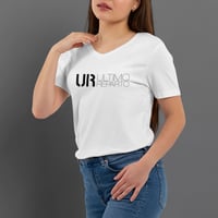 Image 1 of T-Shirt Donna V - Ultimo Reparto 1 (Logo1)