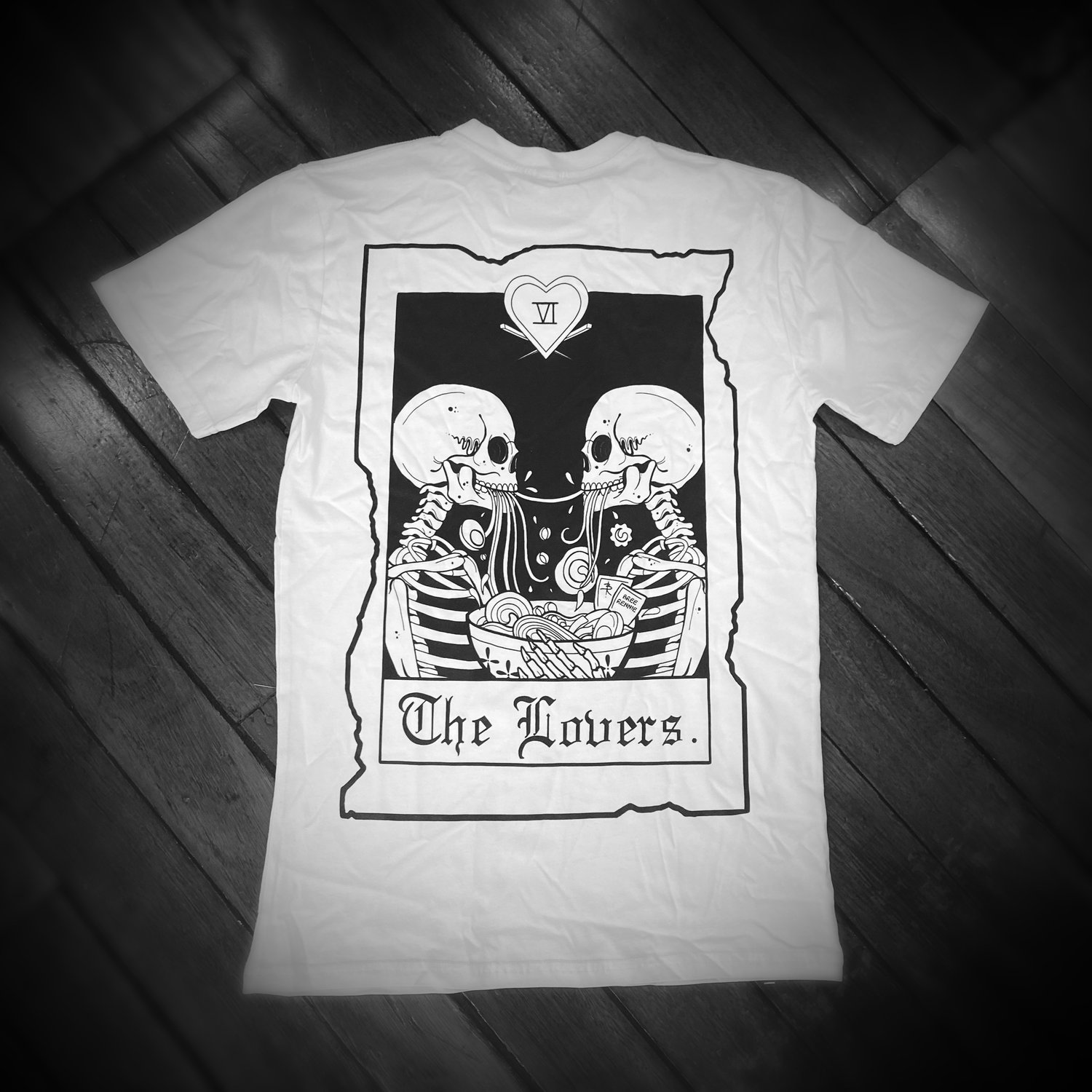 Image of THE RAMEN LOVERS - T-Shirt - WHITE 