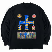 Image 1 of Black Anti Police Longsleeve