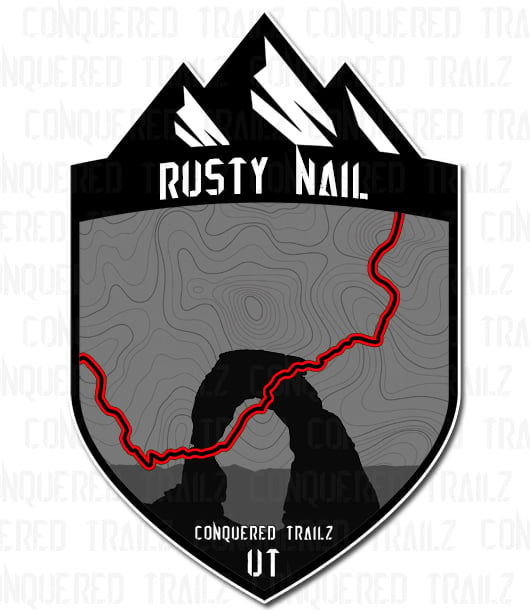 Image of "Rusty Nail" Trail Badge